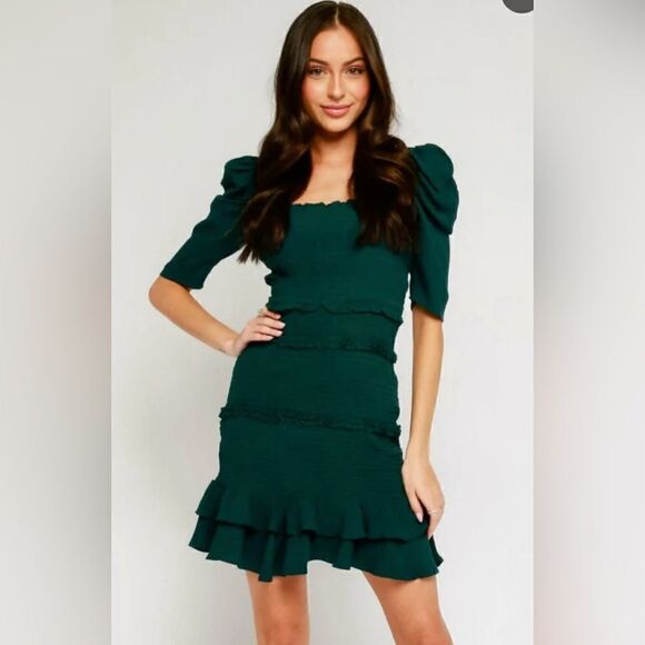 OLIVACEOUS dress color mustard NWT Size M - Picture 1 of 4